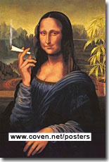 Marijuana Poster - Mona Jane